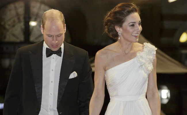 BAFTA 2019: Kate Middleton, Vision In White, Sparkles In Princess Diana's Earrings