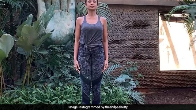 Shilpa Shetty Kundra recently performed the Warrior Pose.