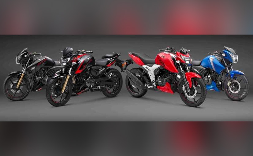 TVS Apache RTR Series Gets ABS Across Entire Range