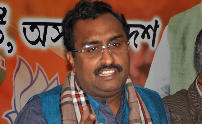 <i>''Hamare Paas Modi Hai''</i>: Ram Madhav Attacks Opposition The Bollywood Way