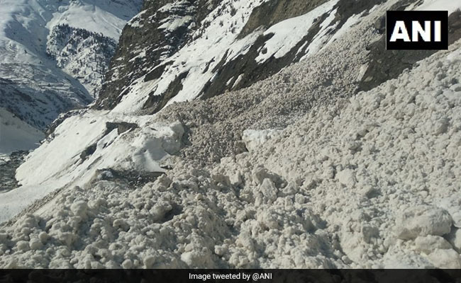 Roads Blocked In Himachal After Avalanche Hits Muling Nala