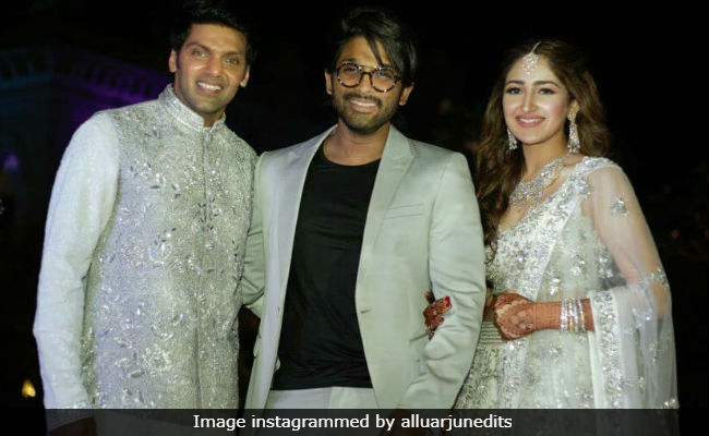 Inside Sayyeshaa Segal And Arya's Pre-Wedding Bash With Allu Arjun, Suriya And Jyothika