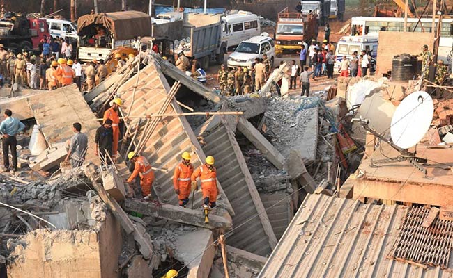 Number Of Deaths In Karnataka Building Collapse Now 7; 15 Still Trapped