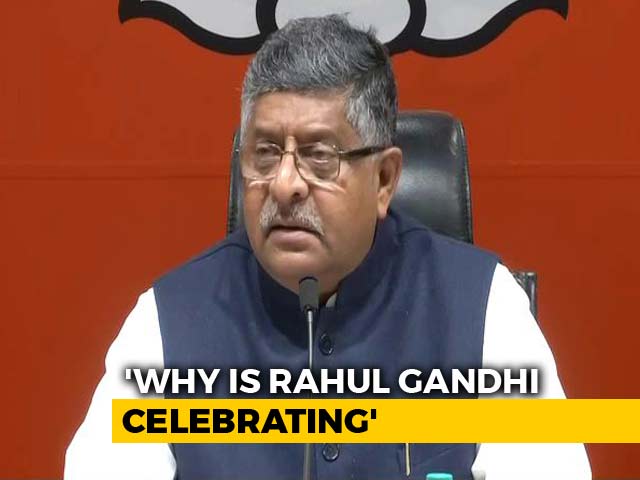 "Must Be Headline In Pak": BJP On Rahul Gandhi's "Modi Scared Of Xi" Dig