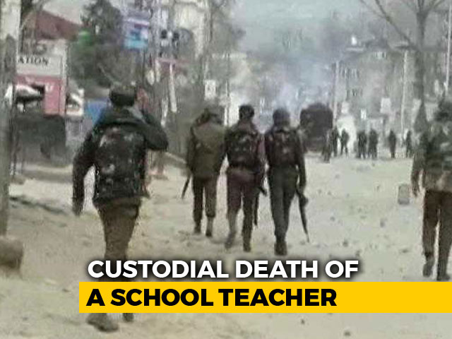 J&K Teacher Arrested For Alleged Links With Terrorists Dies In Custody