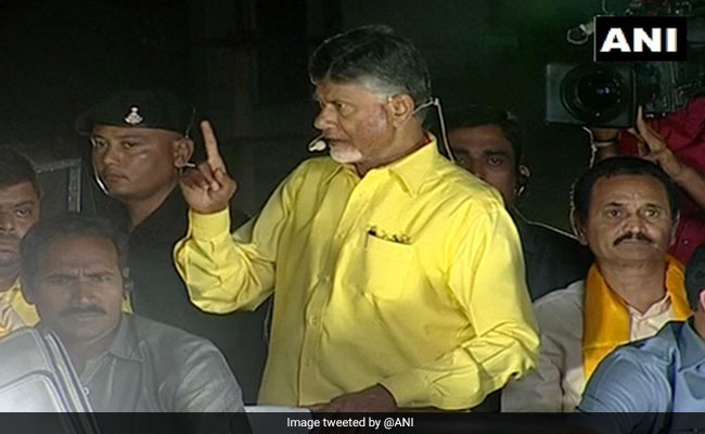 "Voting For YSR Congress Like Writing Death Warrant": Chandrababu Naidu