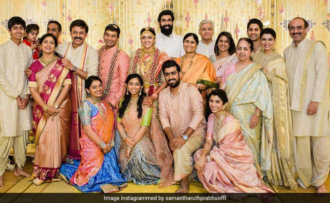 Venkatesh's Daughter Aashritha's Wedding: Samantha Ruth Prabhu Shares Pic Of Bride And Groom With Rana Daggubati And Others