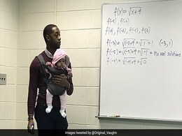 Professor Wins Hearts By Holding Student's Baby During Class Professor Wins Hearts By Holding Student's Baby During Class