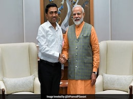 New Goa Chief Minister Calls On PM Modi, President During First Delhi Trip New Goa Chief Minister Calls On PM Modi, President During First Delhi Trip