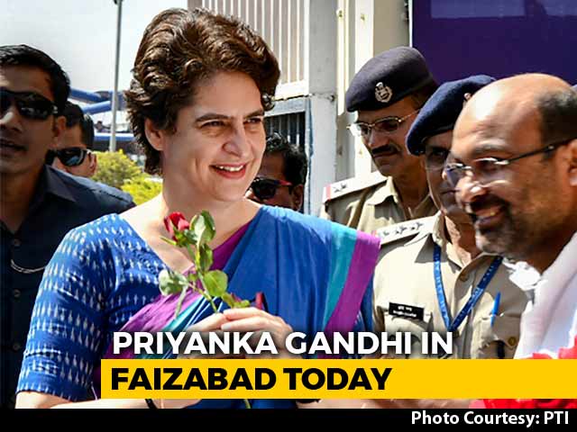 Priyanka Gandhi Vadra To Visit Faizabad Today