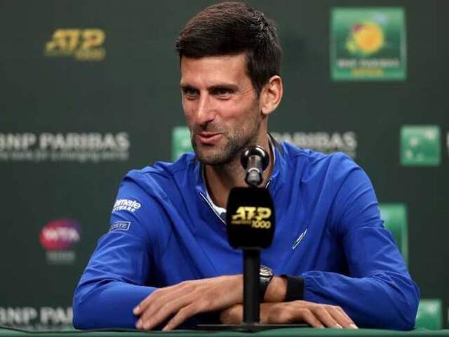 Novak Djokovic Eyes Record Sixth Indian Wells Masters Title Novak Djokovic Eyes Record Sixth Indian Wells Masters Title