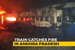 Train From Bengaluru Catches Fire, Many Trains In Andhra Pradesh Delayed Train From Bengaluru Catches Fire, Many Trains In Andhra Pradesh Delayed