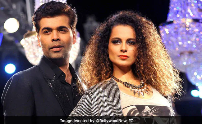 On Kangana Ranaut Slap Row, Filmmaker Karan Johar Says ...