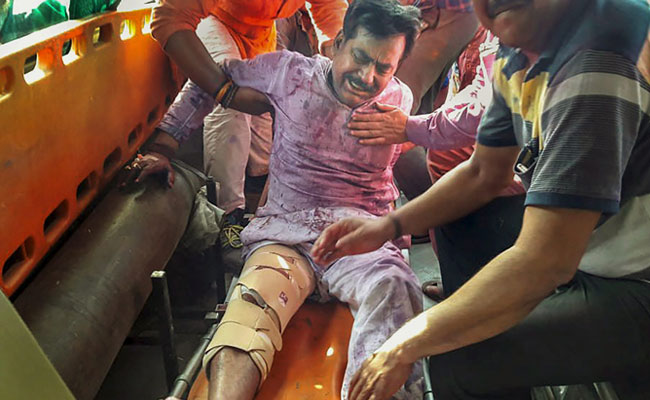 BJP Lawmaker Shot At During Holi Celebrations At Party Office In UP