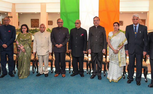 All 8 Newly-Appointed Lokpal Members Take Oath Of Office