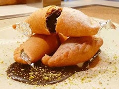 Walnut Brownie Gujiya