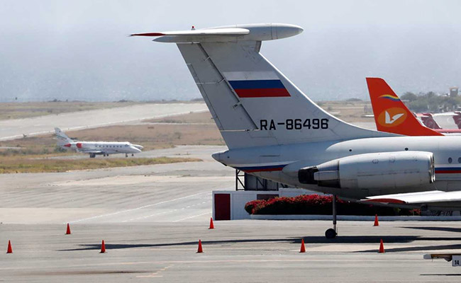 Russian Air Force Planes Land In Venezuela Carrying Troops: Reports