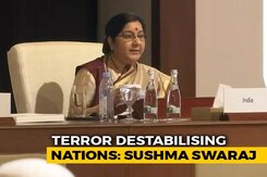At Islamic Nations (OIC) Meet, Sushma Swaraj Points To Pak Hand In Terror At Islamic Nations (OIC) Meet, Sushma Swaraj Points To Pak Hand In Terror
