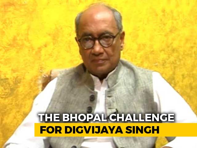 Digvijaya Singh To Contest From Bhopal After "Toughest Seat" Challenge