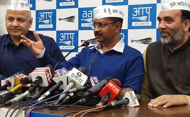 Arvind Kejriwal Blames BJP For Public Rally Cancellation