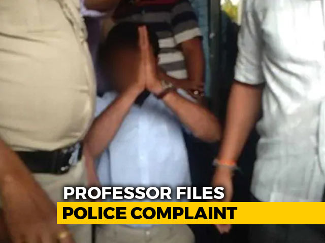 "Not Afraid": Professor Goes To Cops After Harassment Over India-Pak Post