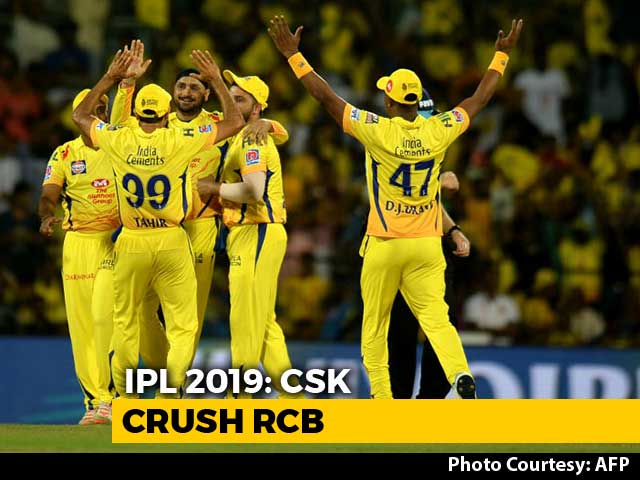 IPL 2019: CSK Beat RCB By 7 Wickets