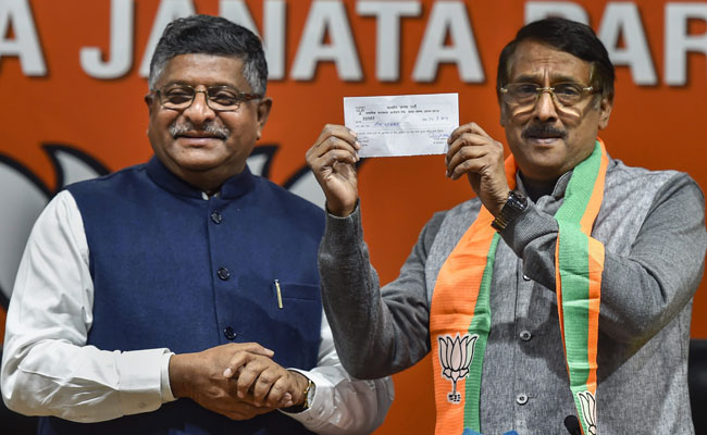 "No Place For Self-Respecting People": Congress's Tom Vadakkan Joins BJP