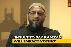 "Insult To Muslims To Say Ramzan Will Affect Voting": Asaduddin Owaisi "Insult To Muslims To Say Ramzan Will Affect Voting": Asaduddin Owaisi