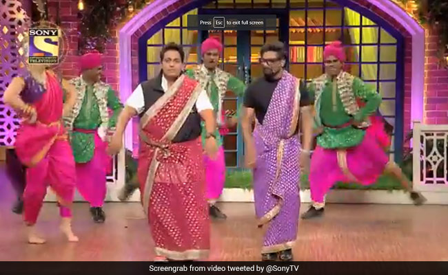 Kapil Sharma शो में गणेश आचार्य और रेमो डीसूजा ने पहनी साड़ी, फिर किया धमाकेदार डांस...देखें Video