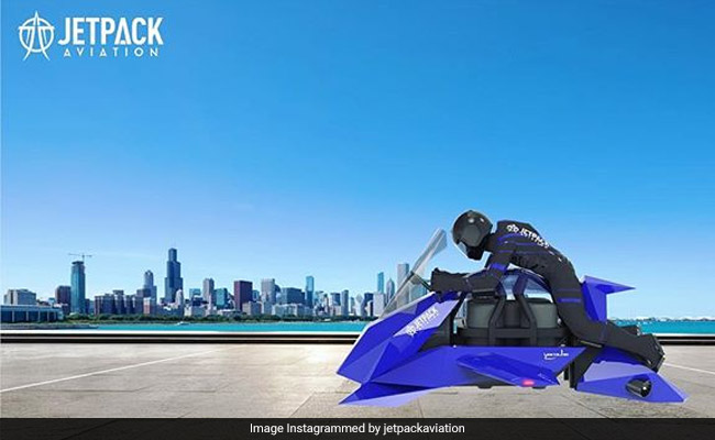 A US Company Says It's Building Flying Motorcycle Powered By Jet Engines