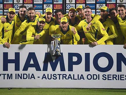 5th ODI: Usman Khawaja, Adam Zampa Shine As Australia Beat India To Win Series 3-2