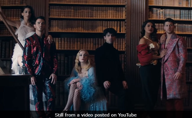 Priyanka Chopra's Take On <i>Sucker</i>'s <i>Hum Saath-Saath Hain</i> Spoof: "East Meets West"