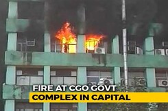 Fire At Government Building In Central Delhi, Security Personnel Injured Fire At Government Building In Central Delhi, Security Personnel Injured