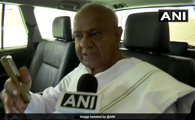 H D Deve Gowda Dissolves Karnataka JD(S) Committee Over BJP Alliance Dispute