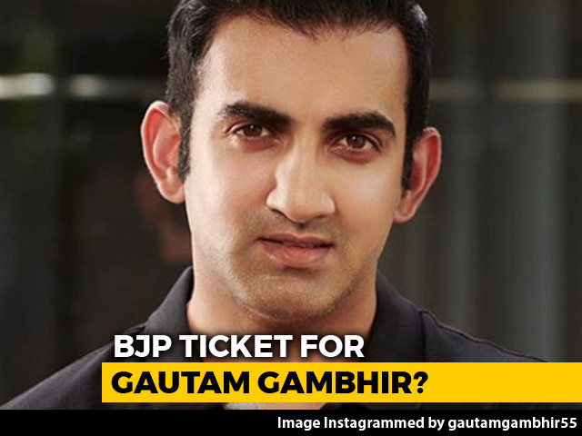 Ex-Cricketer Gautam Gambhir May Be BJP Candidate From New Delhi: Sources
