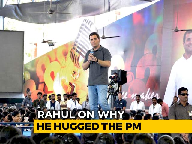 "PM Was Talking About How Filthy We Were": Rahul Gandhi Remembers His Hug
