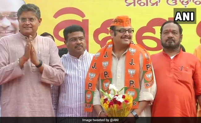 Biju Janata Dal Lawmaker's Son Rishabh Nanda Joins BJP