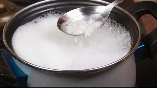 White rice and water can make for good and inexpensive probiotic