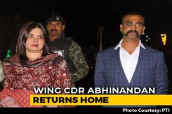 "Good To Be Back": Pilot Abhinandan Varthaman, Captured By Pak, Returns "Good To Be Back": Pilot Abhinandan Varthaman, Captured By Pak, Returns