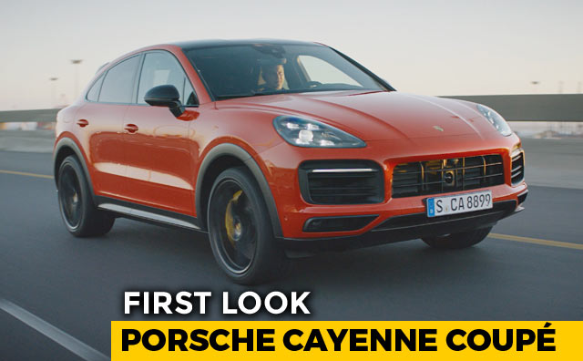 Porsche Cayenne Coupe First Look