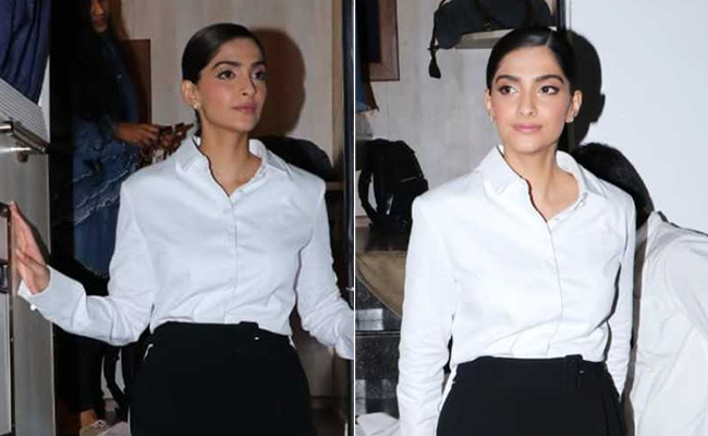 Sonam Kapoor Proves The Classic White Shirt Never Goes Out Of Style. 10 Chic Options