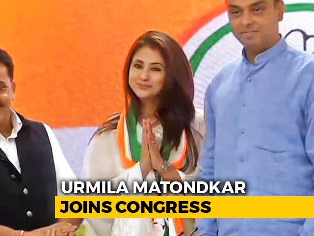 "My Family Followed Nehru, Patel": Urmila Matondkar Joins Congress