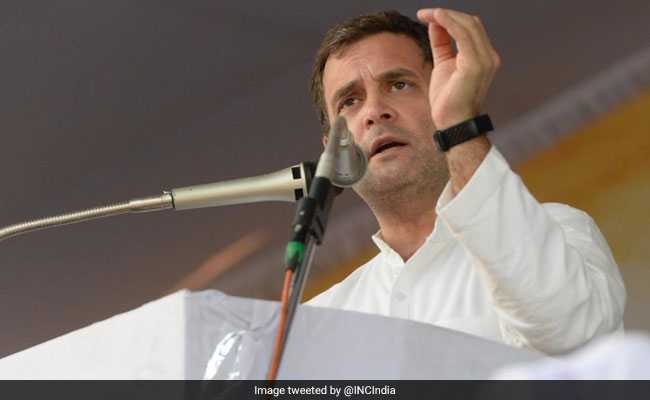 "Farmers Worst Victims Of BJP's Hollow Promises," Says Rahul Gandhi