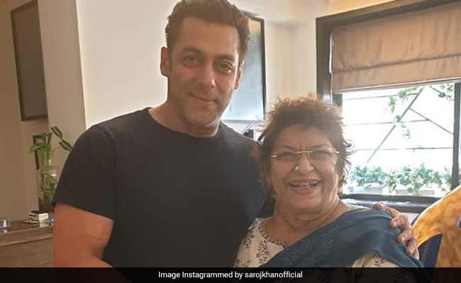 Salman Khan Promises To Help Out Saroj Khan After No New Offer From Bollywood