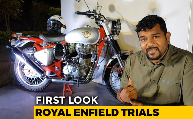 Royal Enfield Trials First Look
