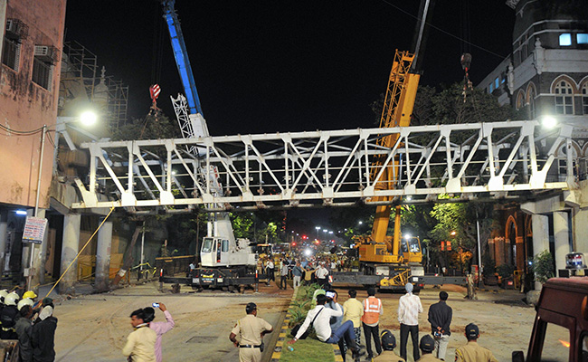 "A Subway Would Help": Railways' Offer After Mumbai Bridge Collapse