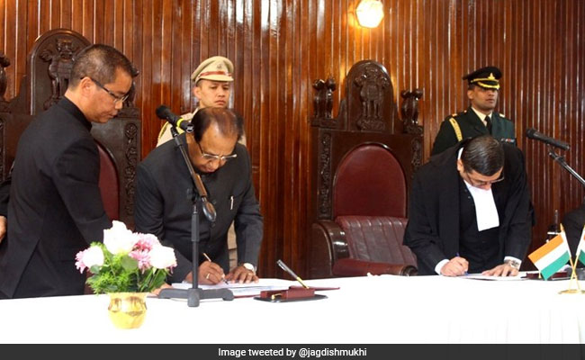 Jagdish Mukhi Sworn In As Governor Of Mizoram