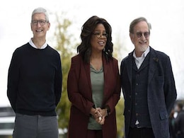 Oprah Winfrey, Steven Spielberg At Apple Video Streaming Service Launch Oprah Winfrey, Steven Spielberg At Apple Video Streaming Service Launch