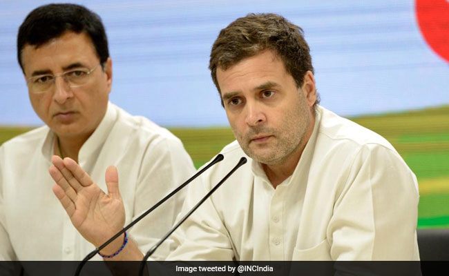 "Final Assault On Poverty": Rahul Gandhi's Rs 6,000-A-Month Dole Promise