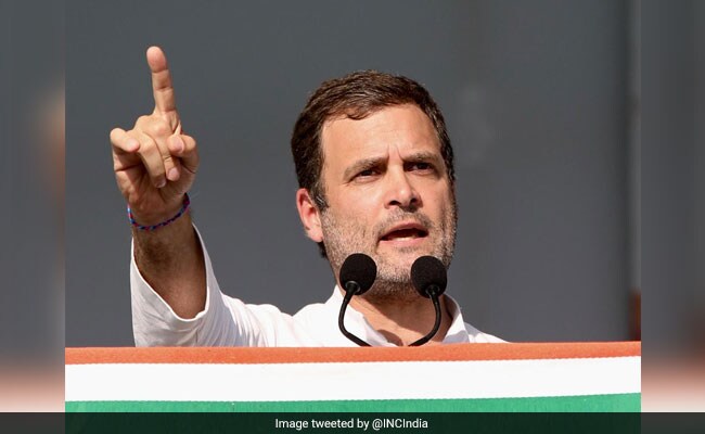 बिहार : आतंकी अजहर को 'जी' कहने पर राहुल के खिलाफ कोर्ट में परिवाद पत्र दाखिल